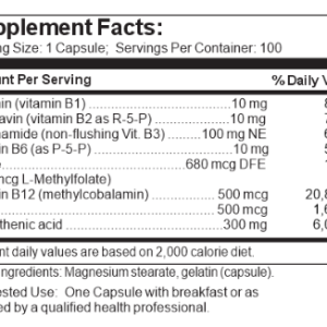 B-Complex with Active B vitamins