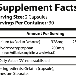 5-HTP Mood Sleep Support – 100mg Capsules