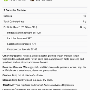 Sugar-free Probiotic Gummies for Gut Health | Prosper Life